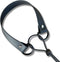 Waterproof E-collar Replacement Strap Dog Collar for Invisible Fence/e-collar - Easy On Bungee (Black, 1" Wide)