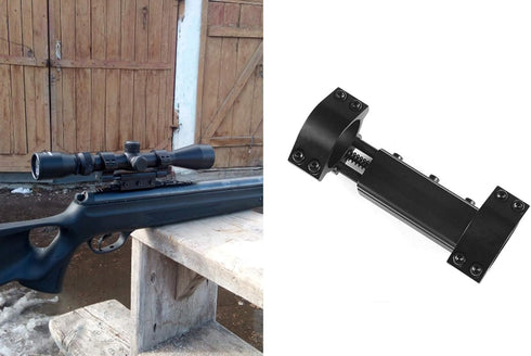 Scope Mount 1 inch/30mm Dual Ring High Profile Picatinny Rail with Recoil Compensation