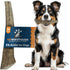 Natural Elk Antlers for Dogs - Premium Grade Long-Lasting Whole Deer Antler Chews for Aggressive Chewers - 1 Pack