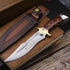 WPKOPYA DeHong-78 Hunting Knife, Tactical Fixed Blade Knife with Sheath