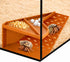 Rumexeng Hermit Crab Cave Habitat with Climbing Tunnel, Underground Hideout Shelter with Feeding