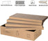 4 Packs in 1 Cat Scratch Pad with Box, Reversible Durable Cardboard Scratcher for Cats to Rest and Play