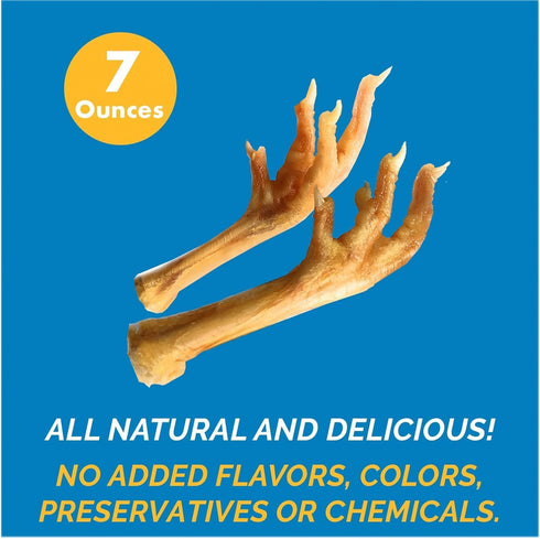 Chicken Feet Chews for Dogs, 16 Ounce