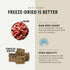 FOUR LEAF ROVER Beef Heart Treats with Seven Shrooms - Healthy Dog Snacks