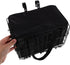 BESPORTBLE Front Folding Bike Basket with Removable Liner Bag Quick Release Bicycle Carrier for Small Dogs Cats Picnic