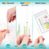 9 in 1 Aquarium Test Kit for Freshwater and Saltwater, 100 Test Strips with Test Tube & Thermometer
