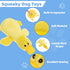 Mihachi Plush Squeaky Dog Duck Toys - Interactive Stuffed Pet Toy for Medium and Large Dogs