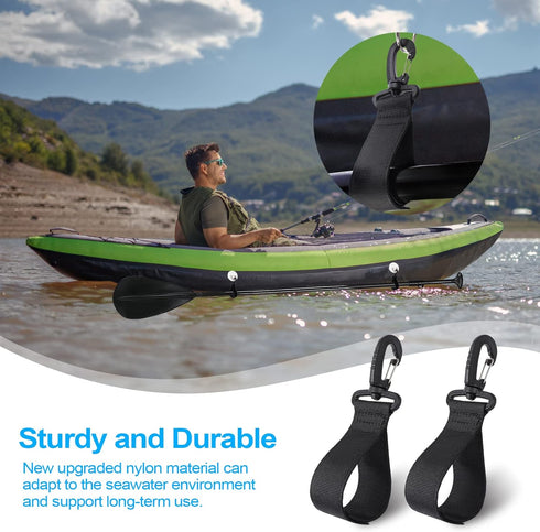 Upgraded Paddle Holder, Set of 6 Paddle Clips, Paddle Board Accessories, Inflatable Boat Paddle Storage
