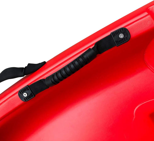 LIXADA 4 Pcs Black Kayak Canoe Boat Side Mount Carry Handles, Paddle Park Handles and Hardwares