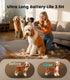 2-Speed Trimmer oneisall Dog Clippers for Grooming Thick Hair, Low Noise Cordless Dog Shavers, Pet Hair Grooming Kit