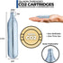 ICO 12 Gram Co2 Cartridges Non-Threaded, CO2 cartridges BB Gun, CO2 BB Pistol, CO2 Airsoft Pistol, and CO2 Paintball Markers by Impeccable Culinary Objects (ICO)