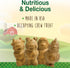 Nylabone Healthy Edibles Natural Puppy Chews, Long Lasting Treats for Puppies, Lamb & Apple Flavor, 4 Count