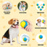 Dog Balls, 4-Pack Squeaky Balls for Large and Medium Dogs, Interactive Toys for Play and Training, 2.5 Inch