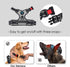 PHOEPET No Pull Dog Harness, Medium Reflective Front Clip Vest with Handle, Adjustable 2 Metal Rings