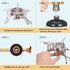 Portable Backpacking Stove with Piezo Ignition, Windproof Camping Gas Stove for Outdoor Camping Hiking Picnic