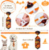 50 Pcs Halloween Dog Bow Ties Adjustable Cat Bow Ties Neckties Set for Halloween Dogs Cat Decoration Supplies (Ghost)