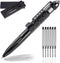 KEPEAK Military Tactical Pen - Professional Self Defense Pen with Emergency Glass Breaker, Tungsten Steel, 6 Refills