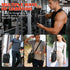 4KG Magnetic Gym Bags with Water Bottle Holder, Non-Slip Strong Magnetic Gym Water Bottle Bag, Crossbody Sling Pouch