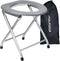 Alpcour Portable Toilet Seat Compact Lightweight Indoor & Outdoor Commode w/Built-In Bag