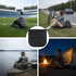 Ptwola Backpacking Portable Seat Cushion Sponge Camping Sitting Pad Folding Seat Pad Mat Comfort Thick Travel Stadium