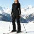 YRAETENM Ski Bibs Women Winter Insulated Snow Pants Snowboard Overalls Outdoor Waterproof Windproof Adjustable