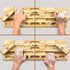 Yes4All Wooden Hang Board for Doorway - Hand Strengthener Equipment for Finger, Grip, and Pull Up Training