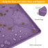 Ptlom Anti-Slip Dog Food Mat for Water and Food, Waterproof Silicone Puppy Tray for Small Medium Large Dogs Cats