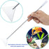 Aquarium Aquascape Tools Kit, 15 Inch Stainless Steel Aquatic Plants Tools for Fish Tank Cleaning
