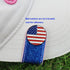 Glitering PVC Golf Hat Clip - 2 PCS for Women Golfer
