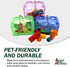 Large or Small Treasure Chest, Perfect Bird Cage Toy, Colorful, Safe, Easy to Install