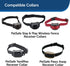 PetSafe 3/4 Replacement Collar Strap, No Holes for Bark, Wireless Fence, In-Ground Fence, Rust/Red