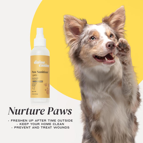 Paw Sanitizer Spritz - Dog Paw Cleaner, Nourishing & Soothing Cleaning for Paw Pads, 5.1 oz