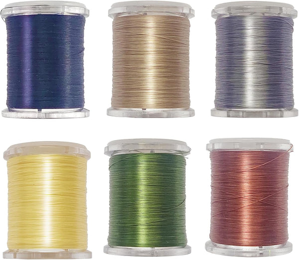 Riverruns Super Realistic Fly Tying Material, Twisted Thread 3/0, 6/0, 8/1, Body Thread Proudly from Europe