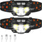 LHKNL Headlamp Flashlight, Lumen Ultra-Light Bright LED Rechargeable Headlight with White Red