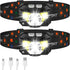 LHKNL Headlamp Flashlight, Lumen Ultra-Light Bright LED Rechargeable Headlight with White Red