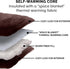 Furhaven 23" Round Self-Warming Pet Bed for Indoor Cats & Medium/Small Dogs, 100% Washable, Hi Lo Plush Luxe Faux Fur