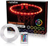 16 Waybelive LED Basketball Hoop Lights, Remote Control Basketball Rim LED Light, Color Change by Yourself, Waterproof