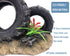 Aquarium Tyre Decorations, Resin Material Tyre Ornament, Environment Friendly Decorations