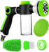 Upgrade Pup Jet Dog Wash, Outdoor Shampoo Hose Attachment with Soap Dispenser and Bath Brush for Pets.