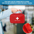 6pcs AOUTACC First Aid Bag Empty, Waterproof Durable First Aid Kit Bag Empty with Zippered,First Responder Storage