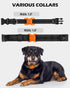 Dynmeow Airtag Dog Collar Holder, Stretchy Silicone for Medium and Large Dogs, Anti-Lost Compatible with 1.2 and 1.5
