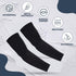 KUHNMARVIN 2 Pairs Arm Sleeves Compression UV Protection Cooling Sun Sleeves for Basketball and Football