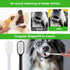 Dog Toothbrush, 4 Pcs Soft Dog Tooth Brushing Kit, Long Handle Pet Toothbrush for Dogs Teeth Cleaning and Oral Care
