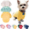 FabriCastle Dog Sweater Pack of 3, Ultra Soft and Warm Dog Clothes for Small or Medium Dogs, Boy or Girl (Medium,