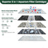 16-Count Medium Filter Cartridges, Compatible with Tetra Whisper Bio-Bag Filters, Ready to Use