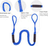 Jranter Bungee Dock Lines - 4 Feet Bungee Shock Cords for Boat, PWC, Jet Ski, Kayak, Canoe (4 Packs)