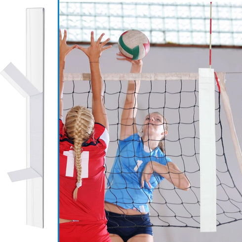 Volleyball Antenna Sleeve Net Pouch - Adjustable Length for Referees