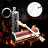 Permanent Match Lighter, Flint Fire Starter Keychain, Emergency Survival Gear for Camping, Hiking