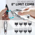 8 Trimmer Dog Clippers for Grooming Thick Hair, Upgrade Low Noise Pet Shaver Kit with Size Combs for Dogs Cats Pets