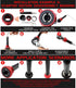 LIXADA Bicycle Bottom Bracket Tool Kit for Install and Removal, Remover for BB86/BB30/BB91/BB92/PF30